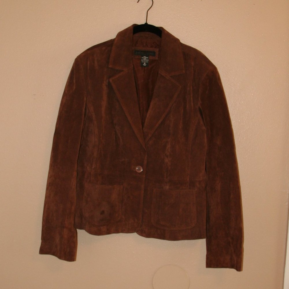 COPY - New York and Company %100 Suede Leather ( Discounted due to small blemis…